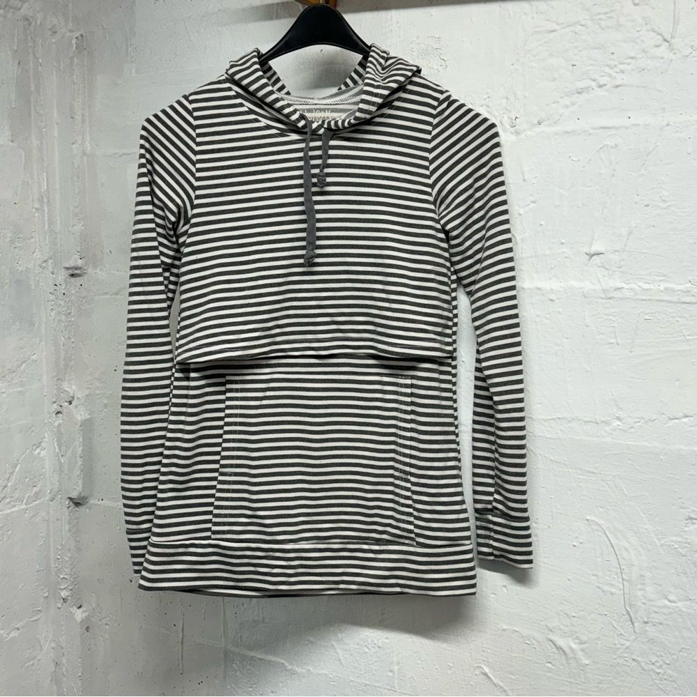 Latched Mama Cloud Hoodie Breastfeeding front access long sleeve front pocket